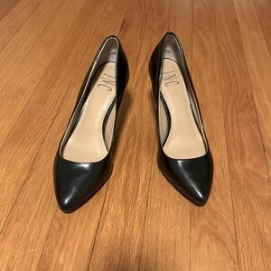 INC Classic black pumps 3 inch heel, size 7 - gently used